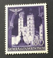Briefmarken aus Deutsches Reich Marienkirche Krakau