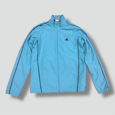 Adidas vintage light blue track jacket 90s damen training
