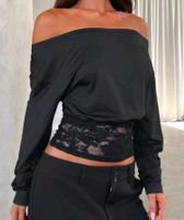 🆕️ Off-Shoulder Top - S - mit Spitzen-Details 6️⃣