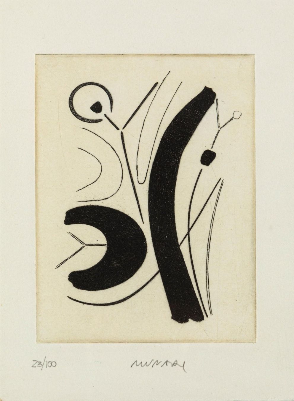 Incisioni: Bruno Munari, Engravings Gravures 23 & 54/100 Signed Framed – Usato da Morges venduto da 4WLS 1