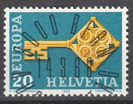Tutti i francobolli: 1968 EUROPA mit ET - Vollstempel – Nuovo e nell'imballaggio originale da Homburg venduto da masina01