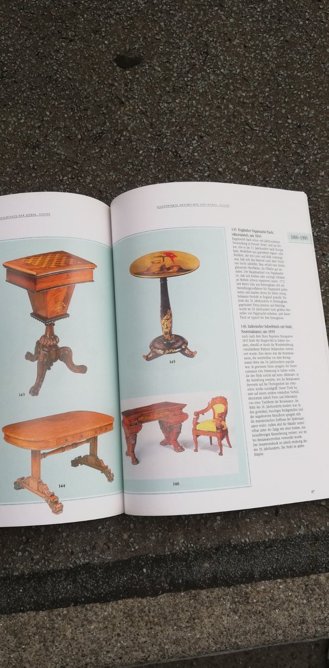 Libri: Tische - Illustrierte Geschichte der Möbel – Usato da Thun venduto da Matthias72 8