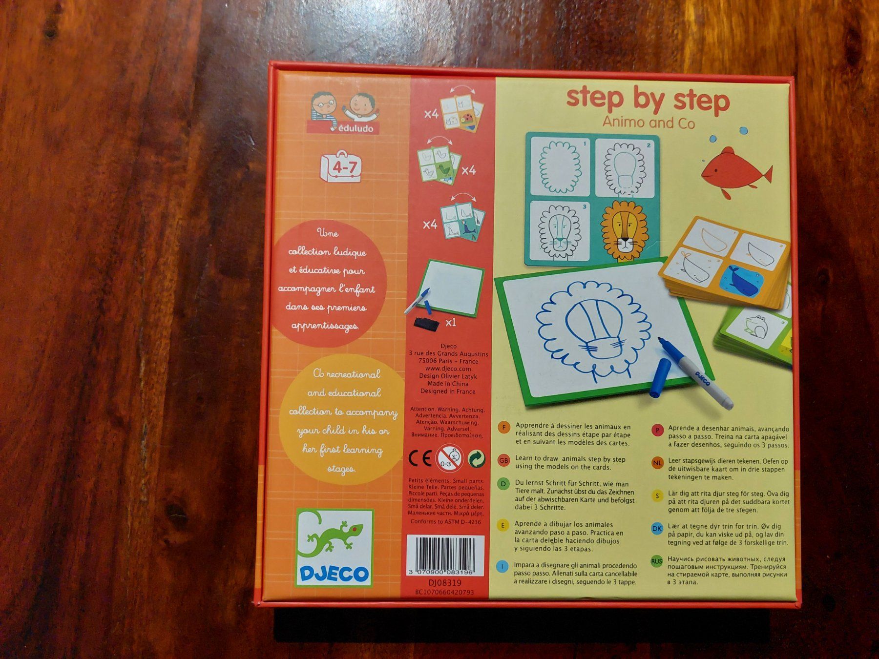Djeco Spiele: Djeco Step by Step Malen lernen Tiere und Co – Gebraucht aus Beckenried von Havacola 6