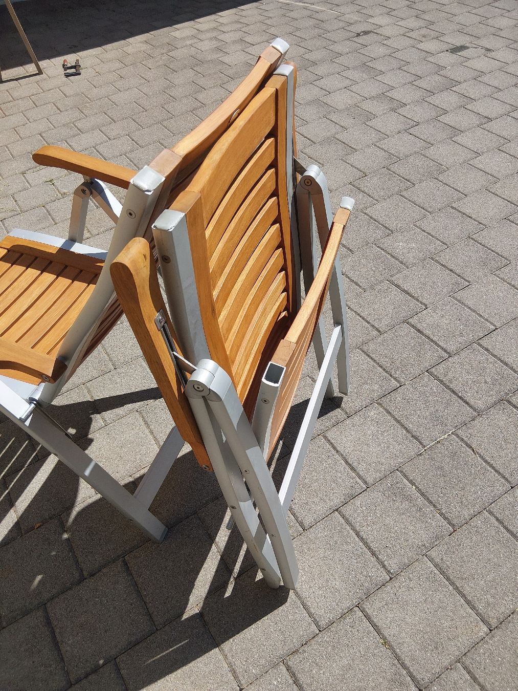Chaises: 4 chaises pliable de jardin – D'occasion à Champoz par yokely 3