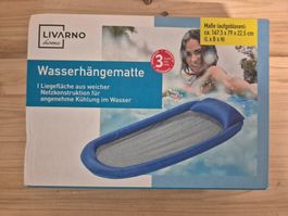Wasserhängematte blau 167.5 x 79 cm neu