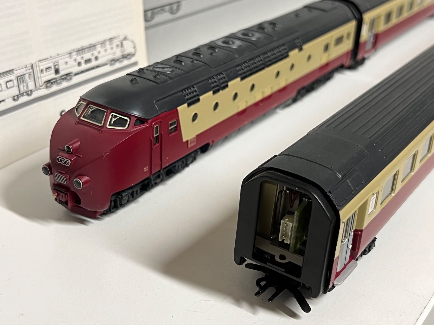 Märklin Trains électriques: Märklin 39700 RAm TEE 1 Digital Sound – D'occasion à Neuenhof par ludovicco 4
