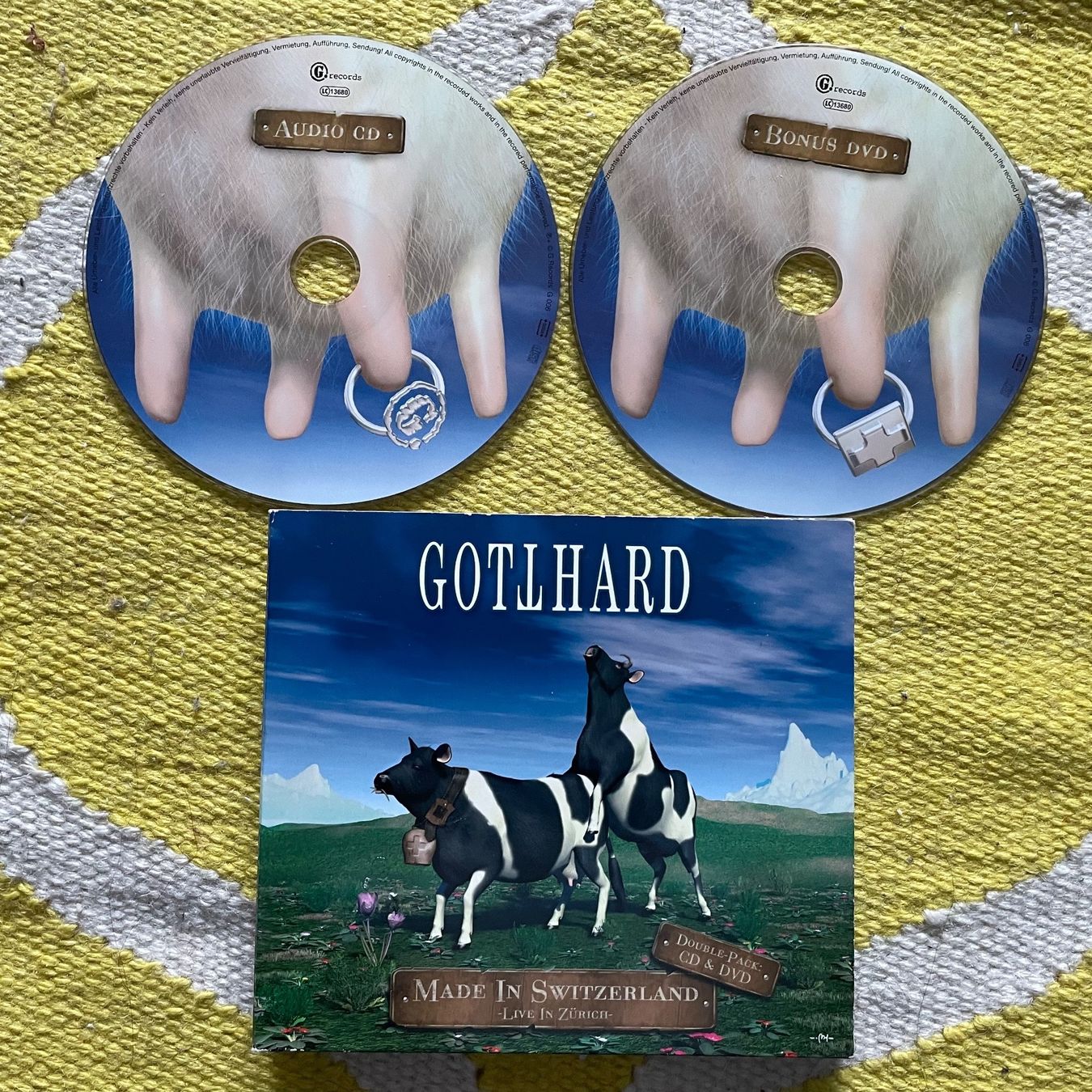 CD: GOTTHARD-1CD+1DVD MADE IN SWITZERLAND RA – Usato da Rorschacherberg venduto da CD-Roli