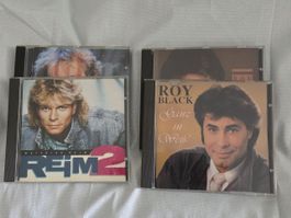 Schlager & Pop CD-Set: 2x Matthias Reim & 2x Roy Black