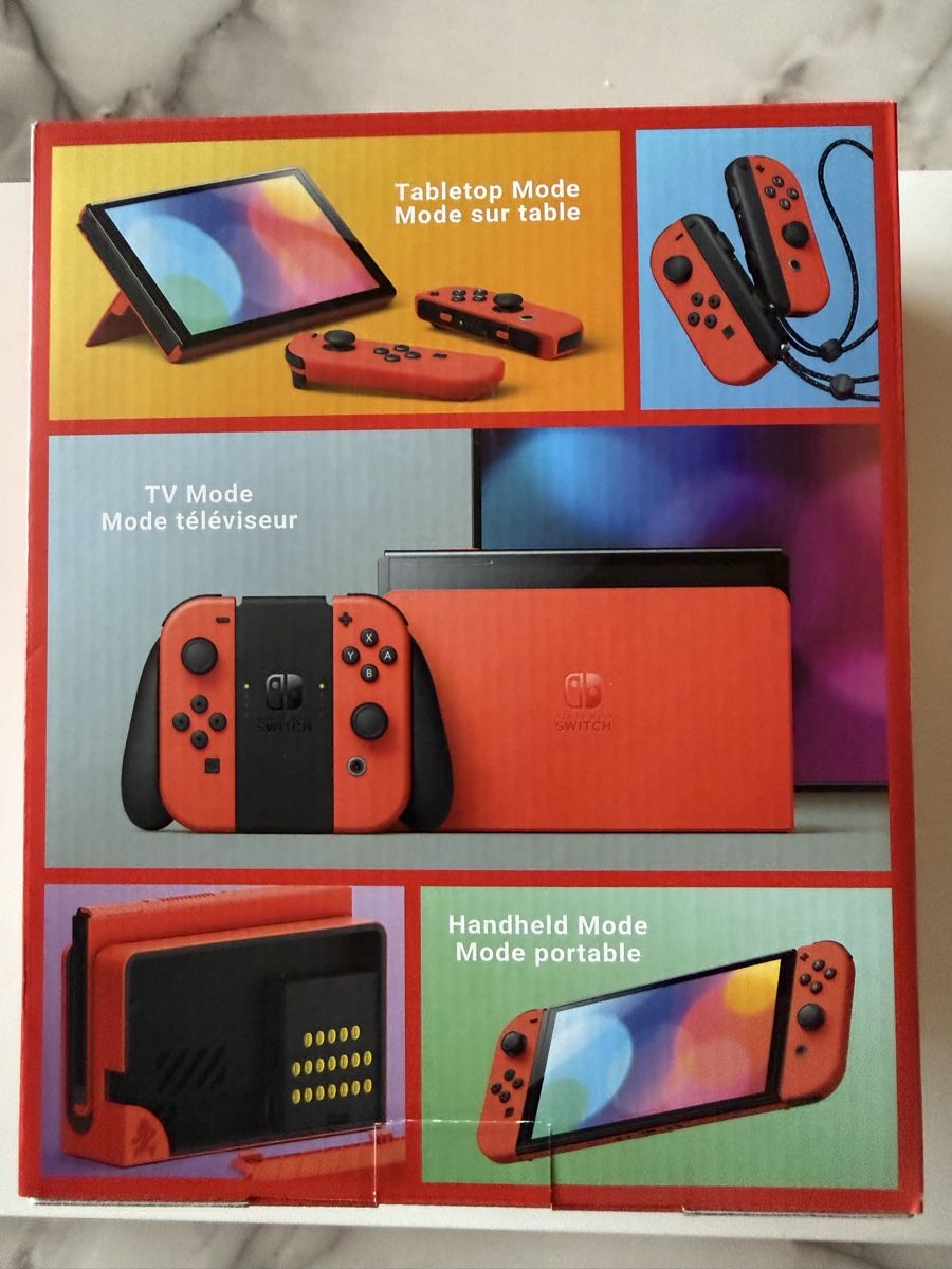 Nintendo Console: Nintendo Switch OLED Édition Mario (Rouge) - neuf – Nuovo e nell'imballaggio originale da Chavornay venduto da brunodasilva87 1