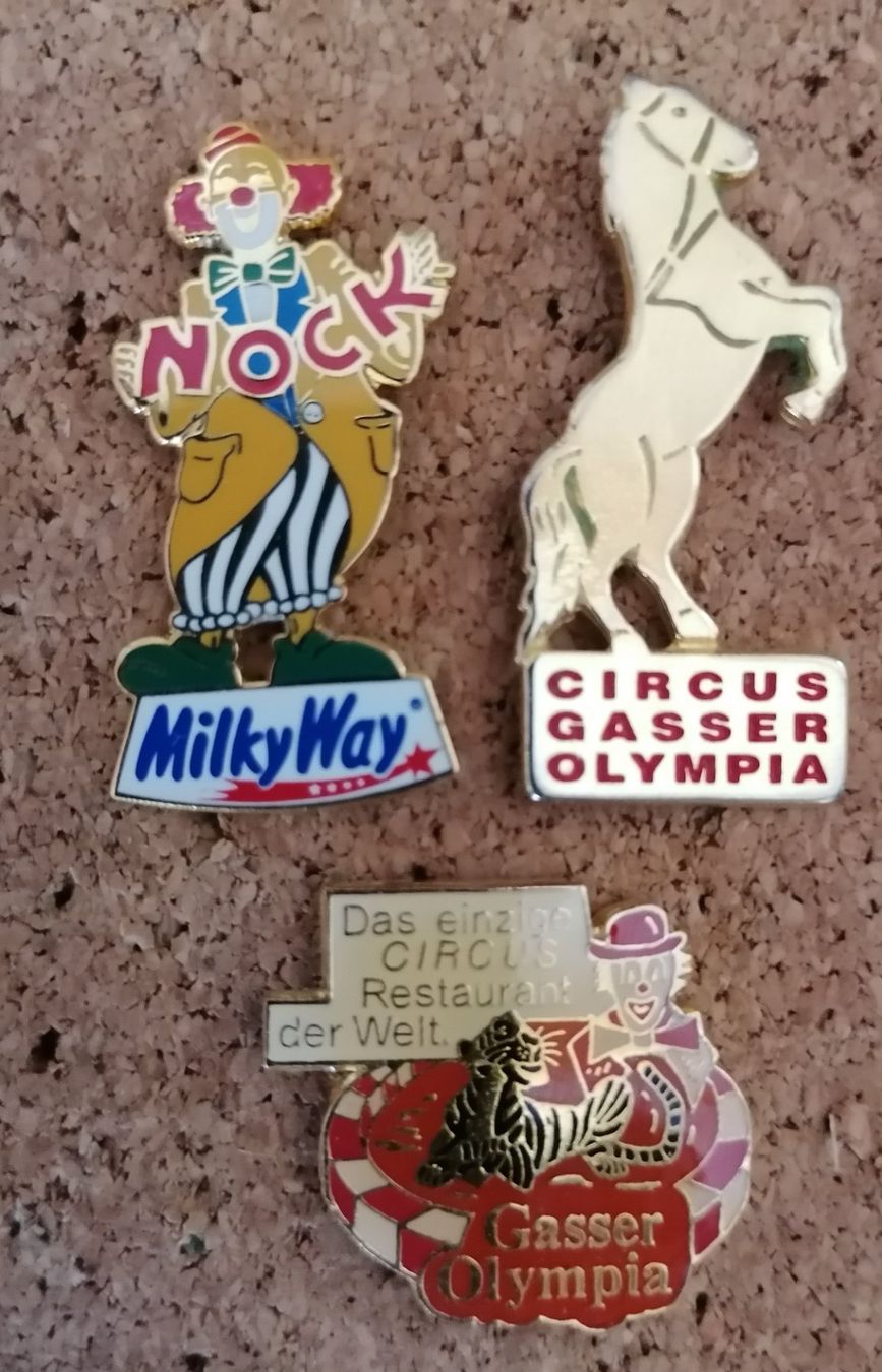 Placchette & Badge: Zirkus Nock und Gasser – Usato da Messen venduto da renklever