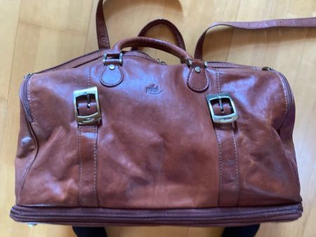 Piké Weekendtasche PUGLIA Reisetasche cognac Nw