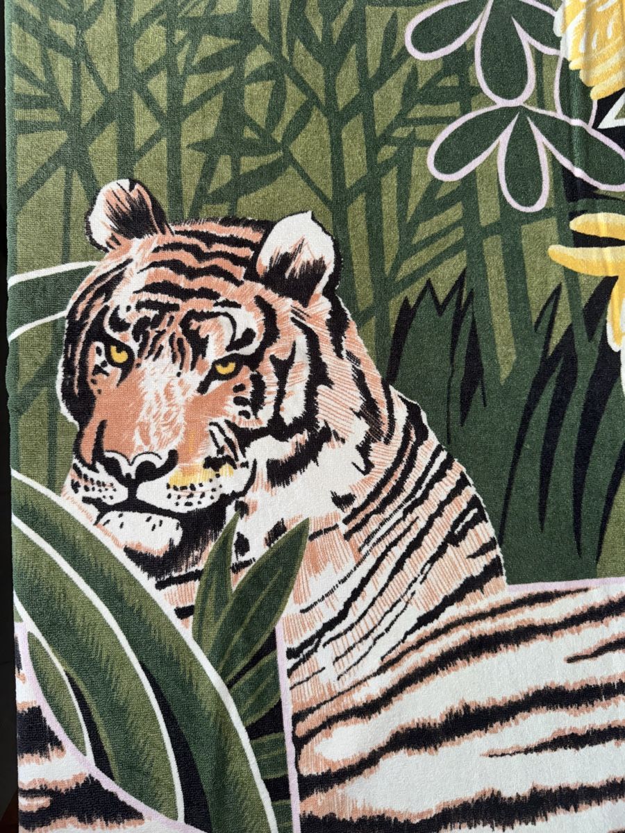 Teli da bagno: Badetuch mit Tigerprint, Neuwertig – Nuovo (secondo la descrizione) da Zürich venduto da Jen10 7