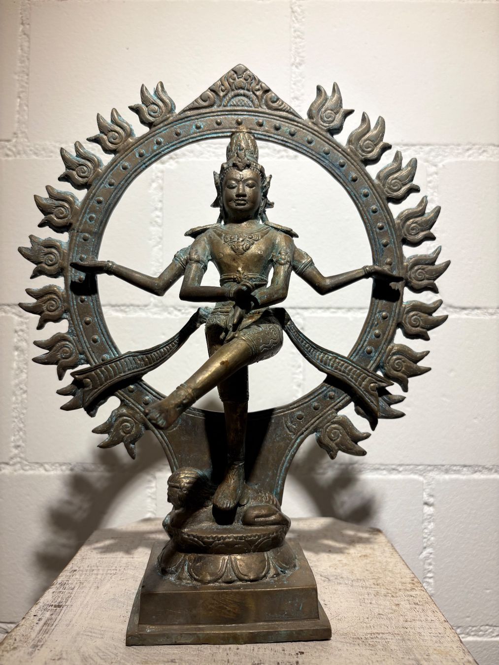Skulpturen & Statuen: Shiva Messing 29 cm (a) – Gebraucht aus Lenggenwil von Unique_ 7