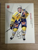 Dario Bürgler HCD Ambri EVZ Hockey Card signiert 