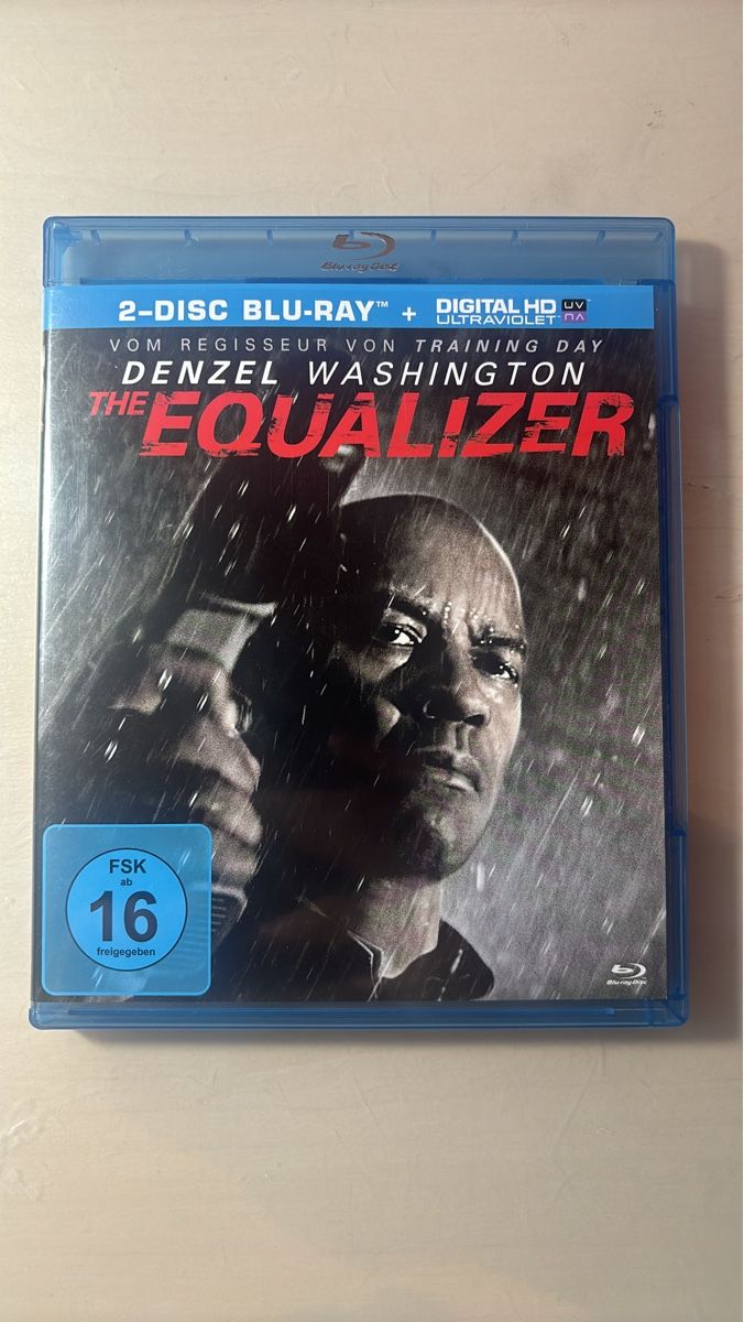 Tutti i DVDs: The Equalizer - Denzel Washington - Blu-Ray - Top Zustand – Nuovo (secondo la descrizione) da Ruswil venduto da Slivio_