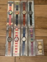 Swatch Chrono Sammlung 9 Stück 1991–1993