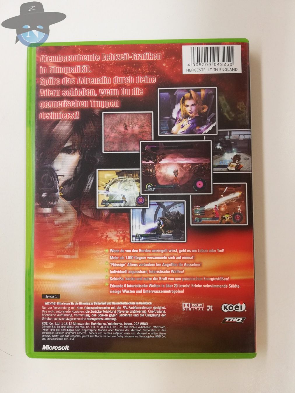 Microsoft Giochi: Crimson Sea / Xbox OG Classic – Usato da St. Gallen venduto da zorro_dc 1