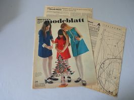 Meyers Modeblatt Nr. 24 1967 inkl. Schnittmusterbogen u.Anl.