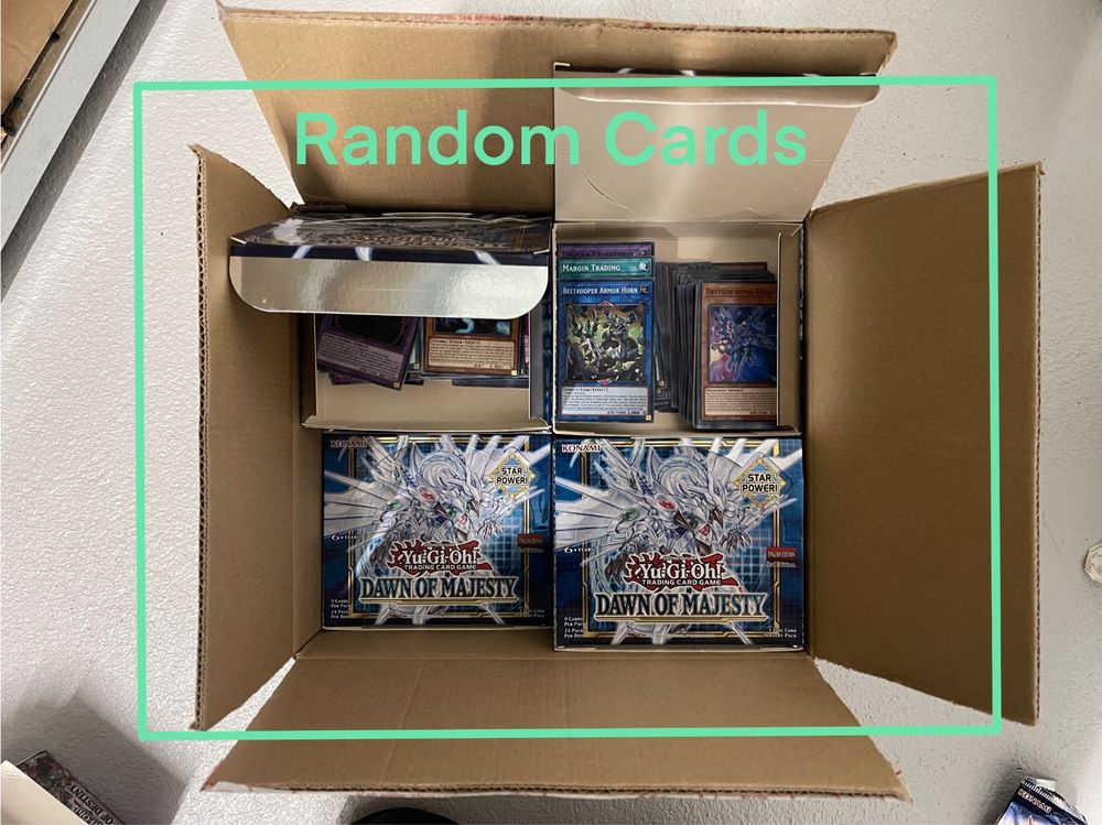 Yu-Gi-Oh Sammlung mit ca 100‘000 Karten inkl 200 Booster 5