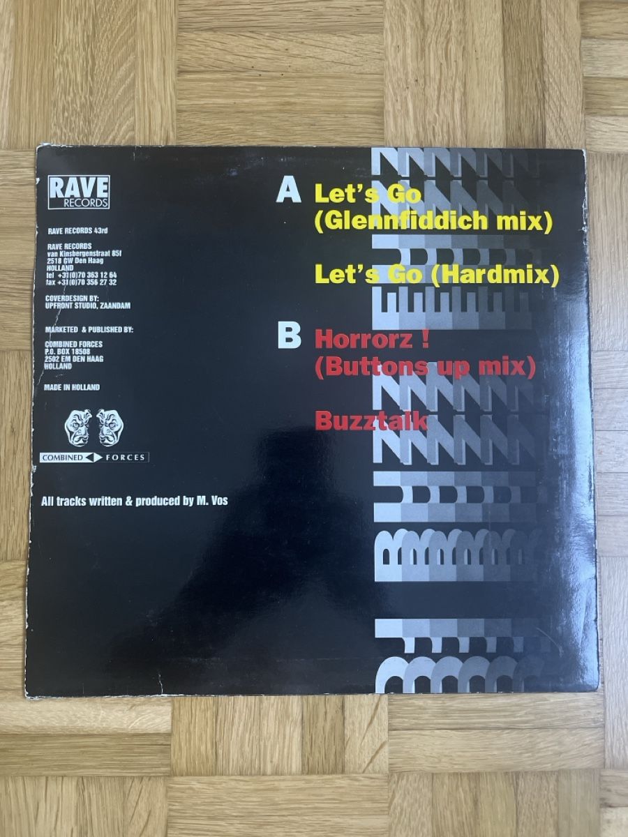 Dischi in vinile: DJ Buzz Fuzz Hardcore / Gabber Vinyl – Usato da Wangen b. Olten venduto da break72 1