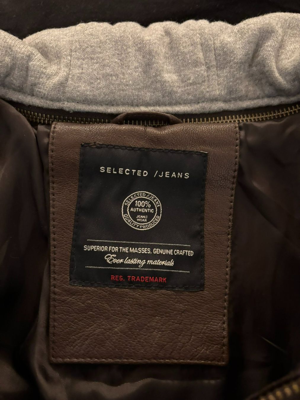 Selected Giacche: Selected Jeans NEW HOOD Lederjacke – Nuovo (secondo la descrizione) da Rueun venduto da Bmwurbi 2