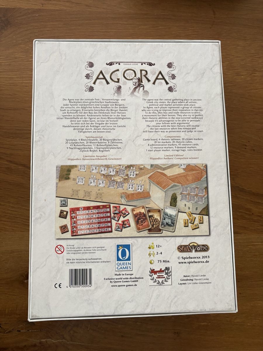 Jeux: AGORA Queen Games BRETTSPIEL – Neuf (Voir description) à Luzern par allen.mann 1