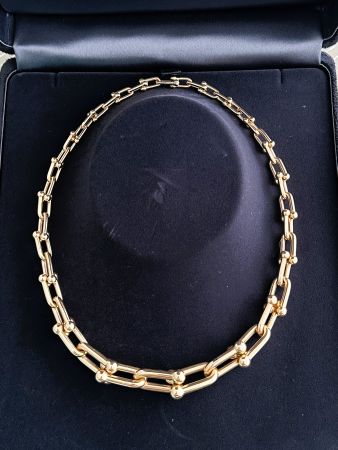 Tiffany Necklace HardWear Grand Link 18k Roségold