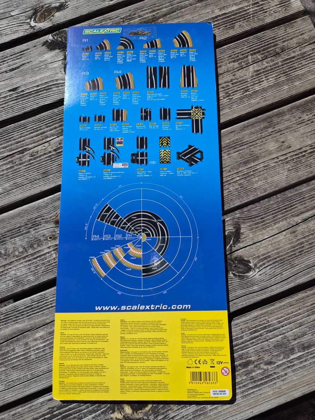Piste: Scalextric : bordures ( entrée + sortie) – Nuovo e nell'imballaggio originale da Bévilard venduto da CHUCKMAVIS 1