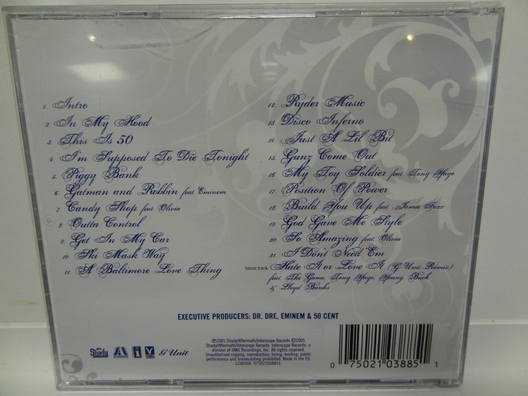 CD: 50 Cent - The Massacre - CD - Hip Hop Klassiker – Usato da luzern venduto da musicandart 1