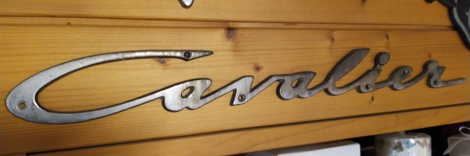 Ecriteaux: Bootsschriftzug "Chris Craft Cavalier" – D'occasion à Meisterschwanden par Hummer21 1