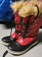 Sorel Winterstiefel rot schwarz wie neu Grösse 38