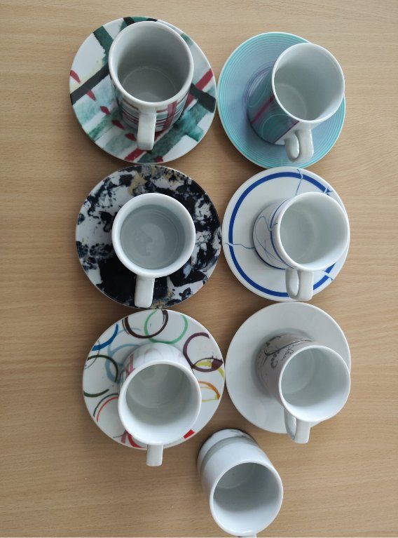 Tazze: Espressotassen von Pfister – Nuovo e nell'imballaggio originale da Hunzenschwil venduto da MuellerAarau 1