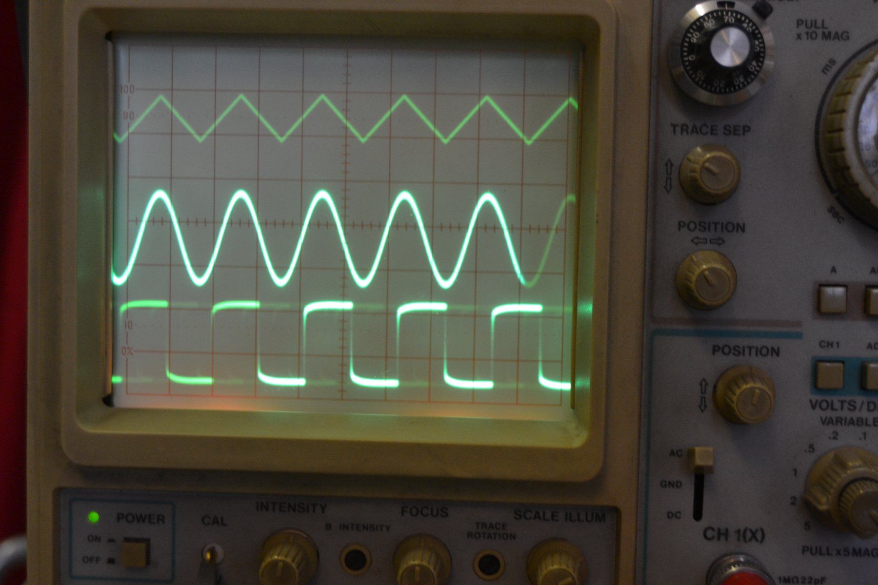 Misurare: MEGURO OS MO-1255 Nostalgic 100MHz Oscilloscope – Difettoso da Wil SG venduto da fanofrio 1
