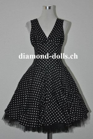 Petticoat Kleid Polka Dots *NEU* small Dots Phaze