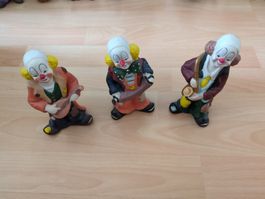 Vintage Keramik Clown Figur - Sammlerstück Rarität