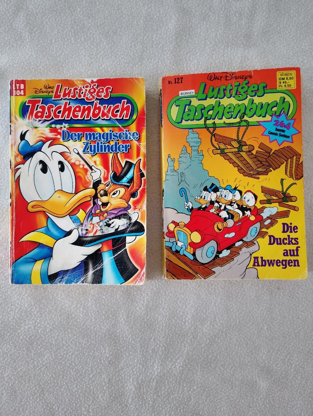Fumetti: Lustiges Tachenbuch 104 & 127 – Usato da Frutigen venduto da nev_rb7v