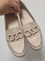 Neue Beige Loafer 38