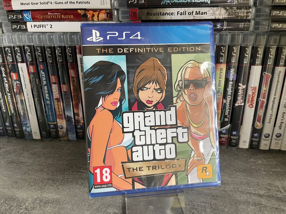 Grand Theft Auto: The Trilogy - GTA - PS4 *NEU*