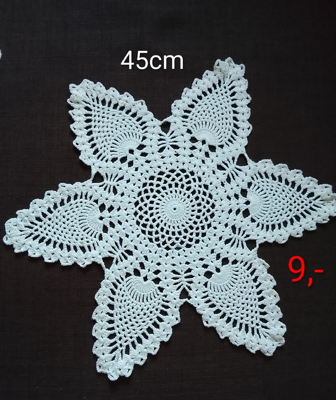 Tessuti: Lot de napperons en crochet blanc  – Nuovo (secondo la descrizione) da Couvet venduto da fat_kyl7 3