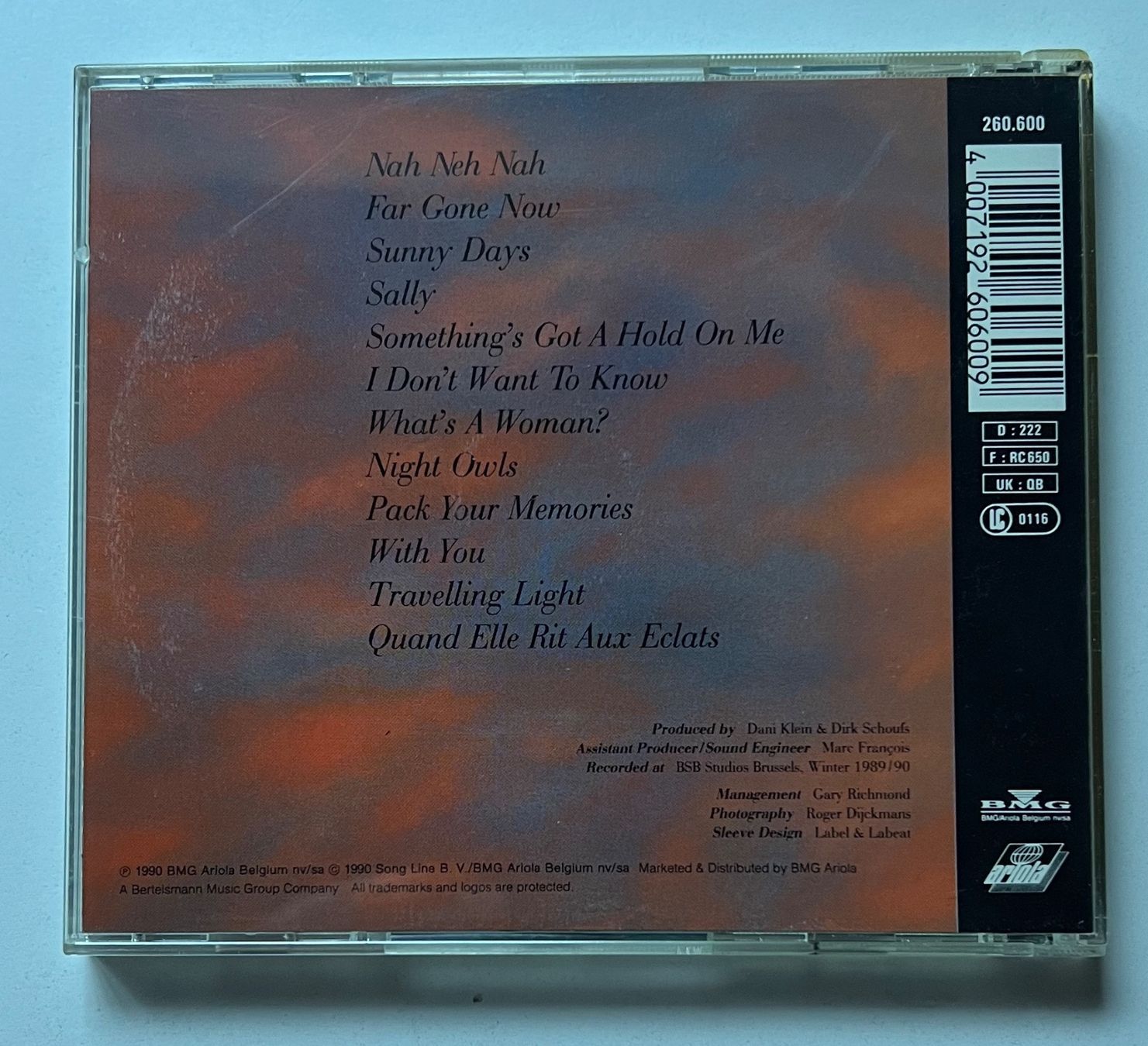 CD: Vaya Con Dios / Night Owls – Usato da Näfels venduto da rottabi 1