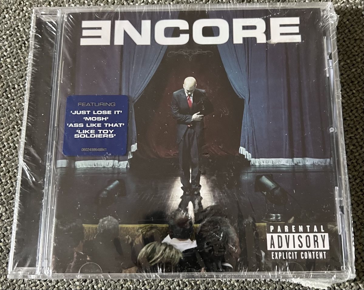 CD: Eminem - Encore CD Album - Featuring 'Just Lose It' – Nuovo e nell'imballaggio originale da Lausanne venduto da Polokus