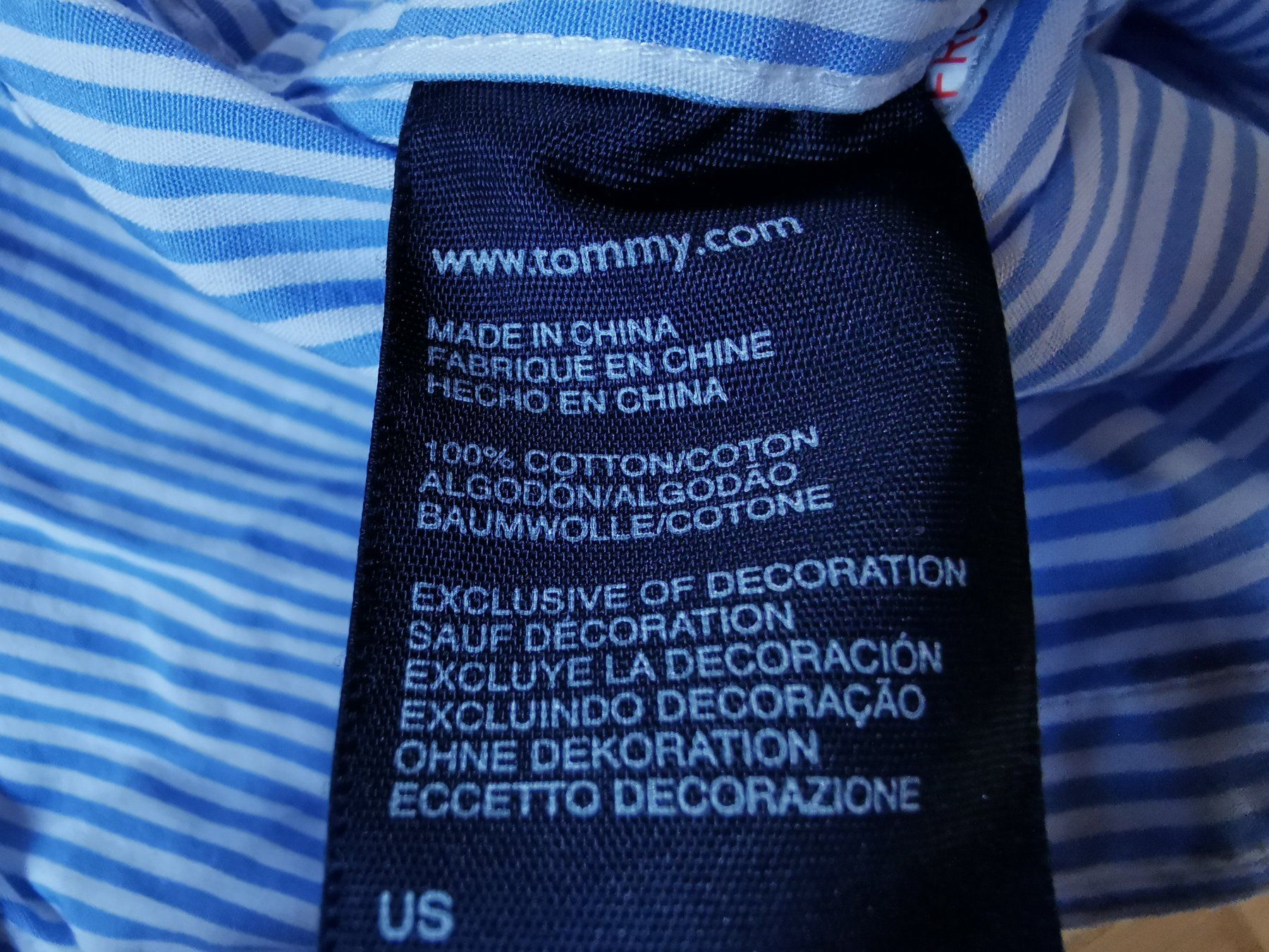 Tommy Hilfiger Camicie, Top & T-shirt: Hemd Tommy Hilfiger Gr. 80 – Usato da Stäfa venduto da flamingo_17 4