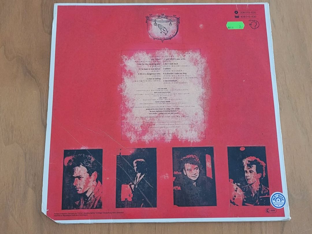 Vinyles: LP  Cutting Crew – D'occasion à Martigny par MZ-67 1