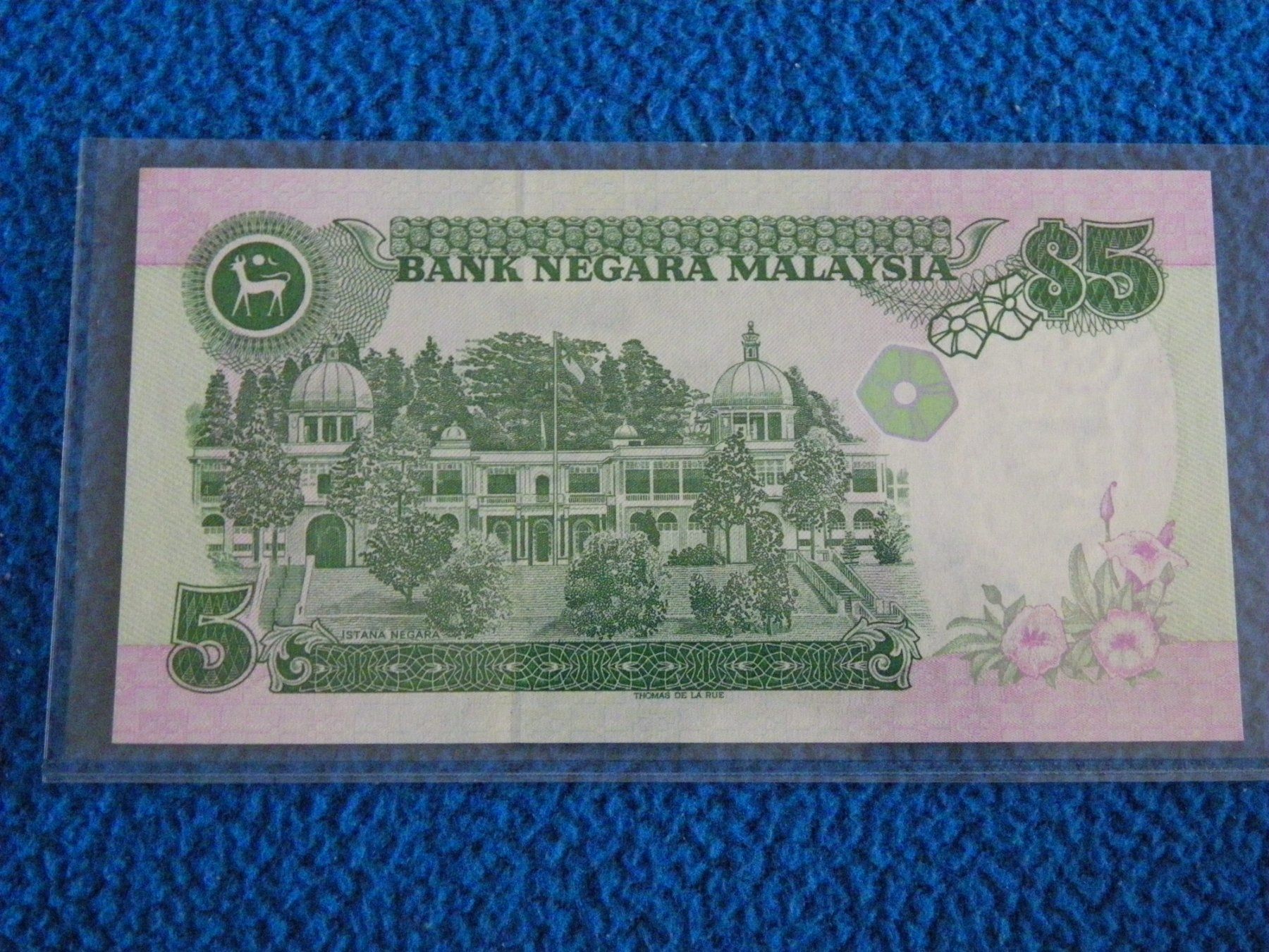Banconote: Malaysia 5 Ringgit Note, Sehr guter Zustand Bankfrisch – Nuovo (secondo la descrizione) da Untersiggenthal venduto da Rodri58 1