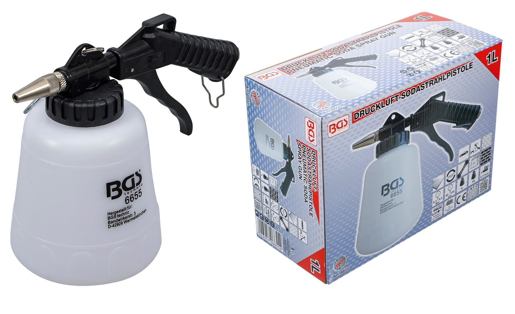 Tutti gli attrezzi: Druckluft-Sodastrahlpistole, 1L – Nuovo e nell'imballaggio originale da Dietikon venduto da KFZ-Spezialwerkzeuge