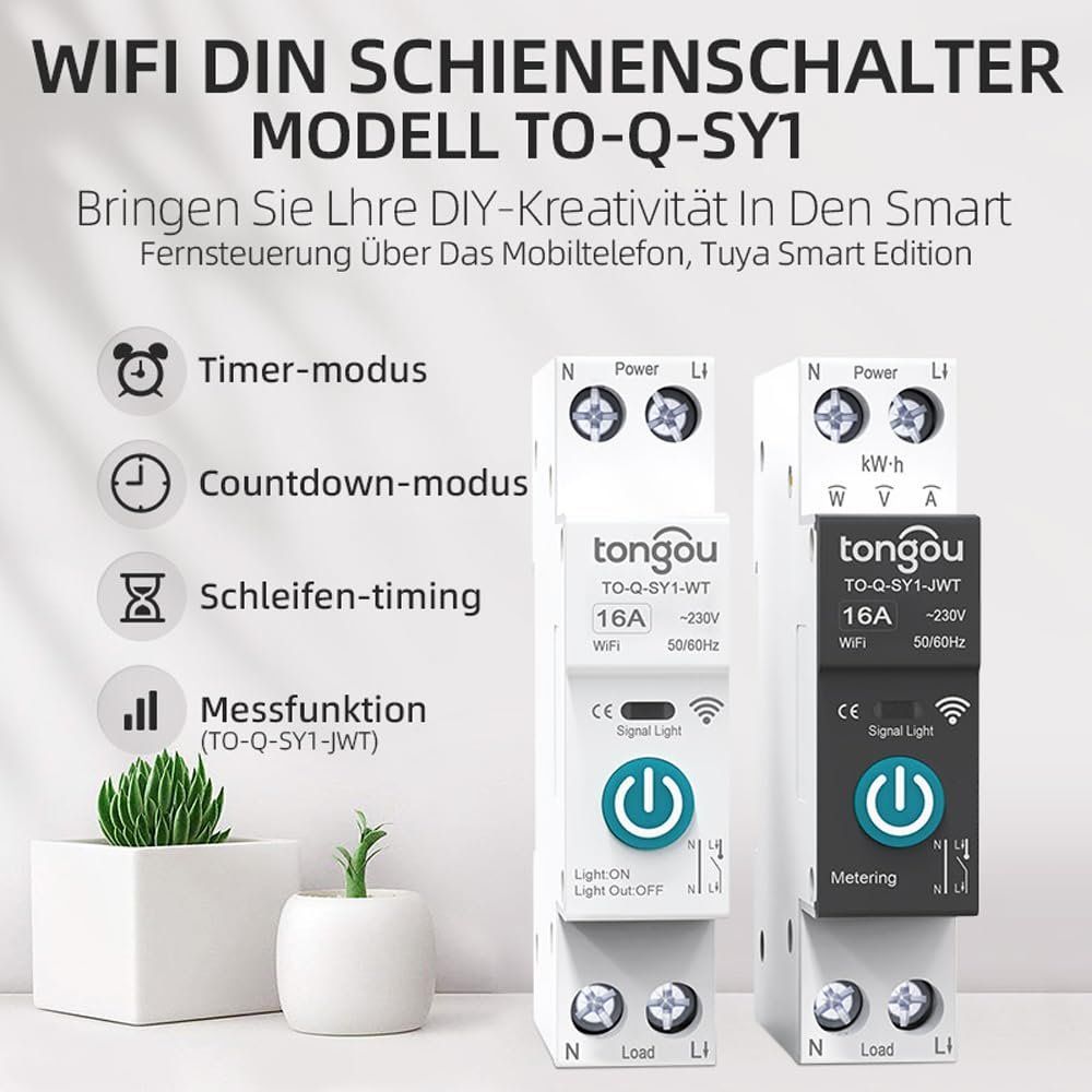 Schalter: Universal Smart WIFI Schalter Mit Metering 16A – Neu und originalverpackt aus Châtelaine von topshop.switzerland 2