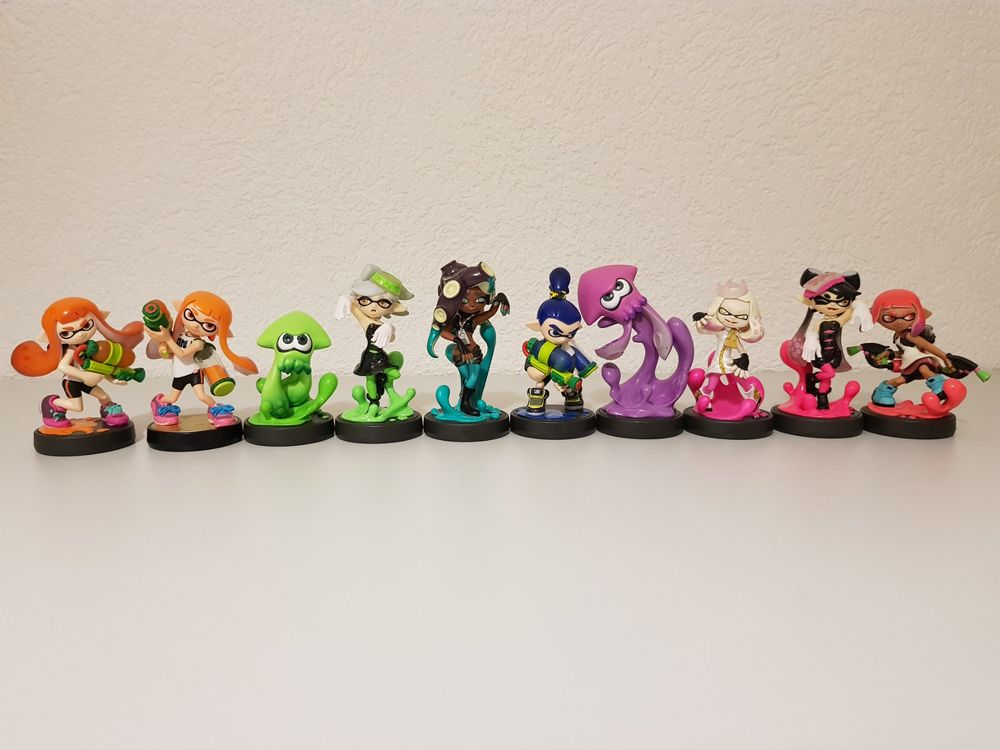 10x Splatoon Amiibo Kaufen Auf Ricardo 7292