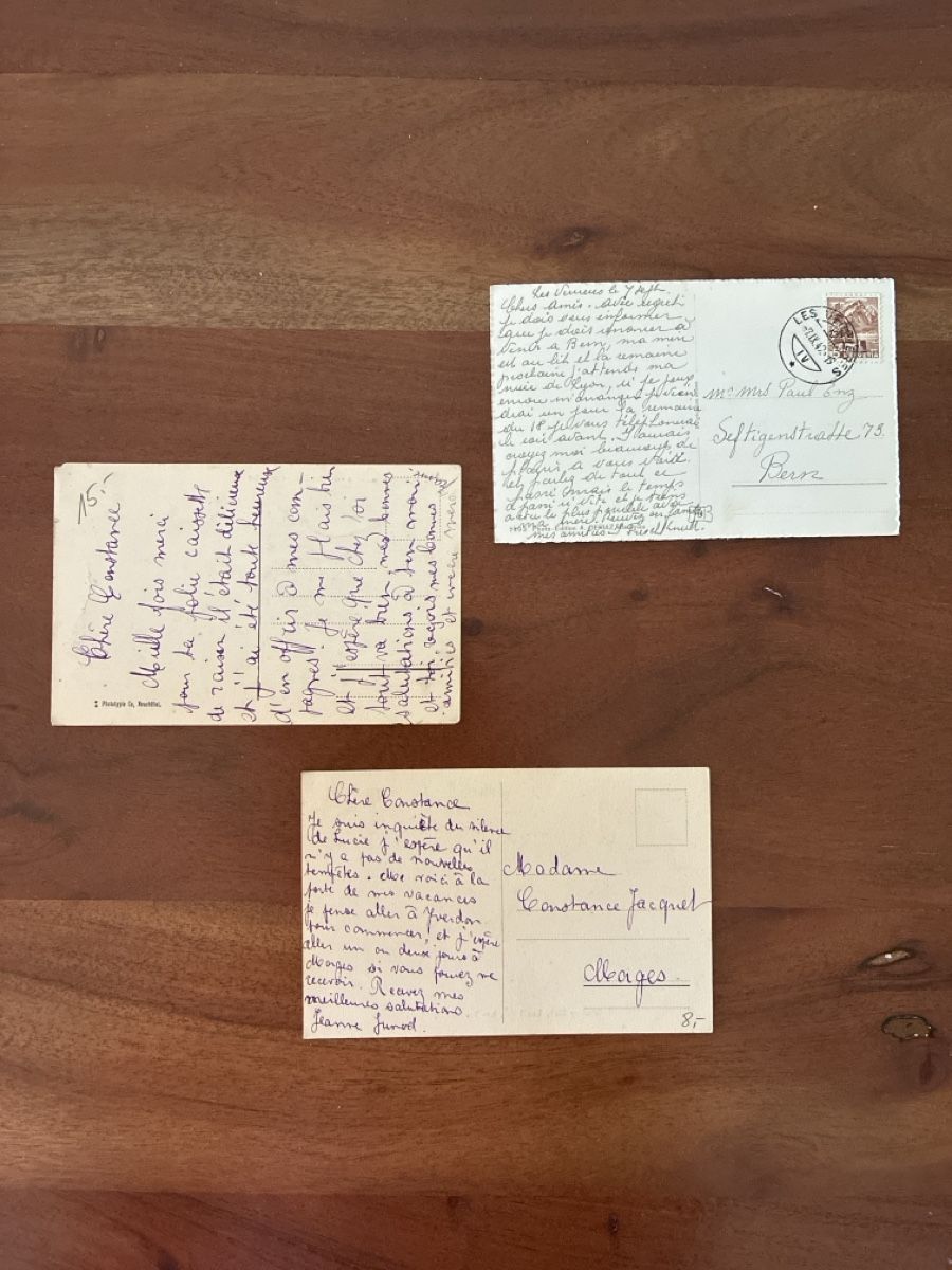 Cartes postales: 3 Ansichtskarten Schweiz von Les Verrieres NE – D'occasion à Oftringen par Cla.vD.74 1
