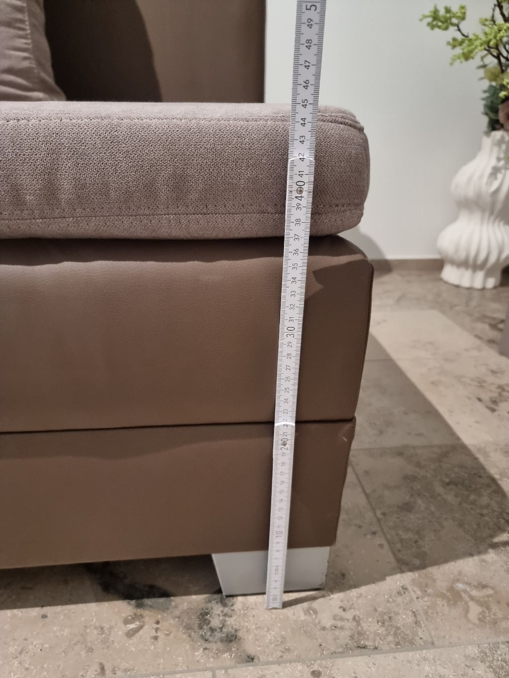 Sofas: Top Zustand: Bettsofa / Schlafsofa mit Bettkasten - Beige – Neu (gemäss Beschreibung) aus Zürich von auctionhero 7