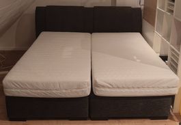 Boxspringbett mit Matratze, 180x200cm, wie neu